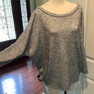 Off-the-shoulder sweater